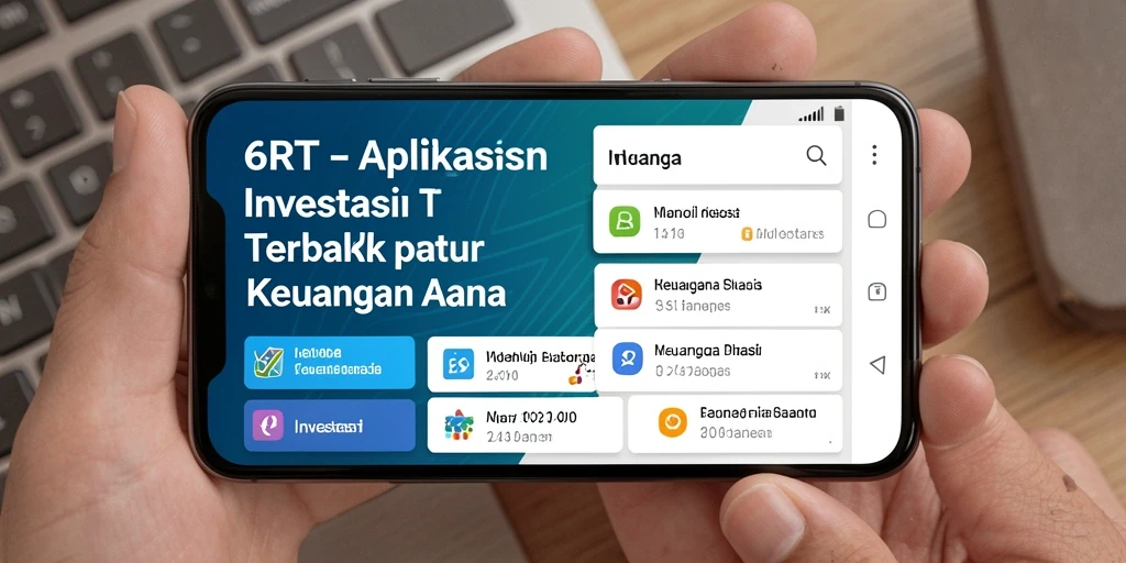 Antarmuka aplikasi 6RT untuk investasi yang intuitif dan informatif.