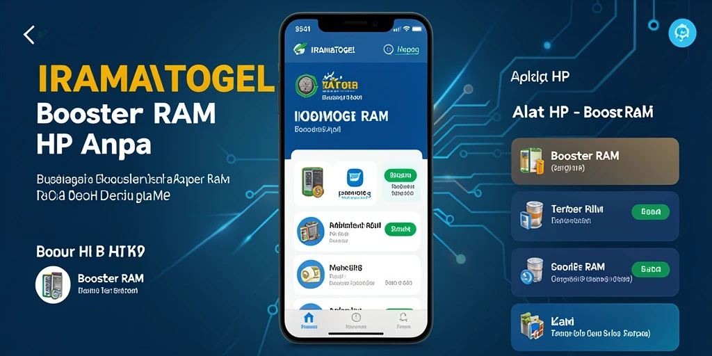 Tampilan antarmuka aplikasi IRAMATOGEL yang efisien dan ramah pengguna.