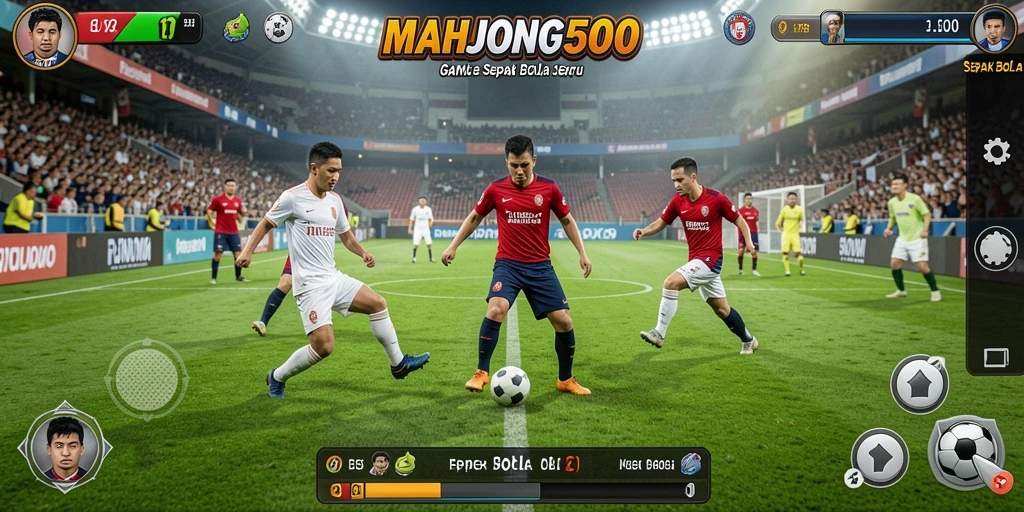 Tampilan gameplay <strong>MAHJONG500</strong> yang penuh aksi dan menarik.
